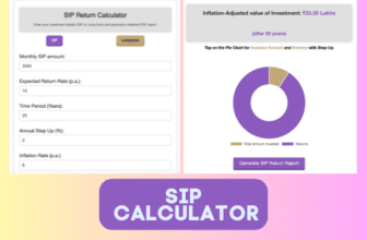 Smartin's SIP Calculator